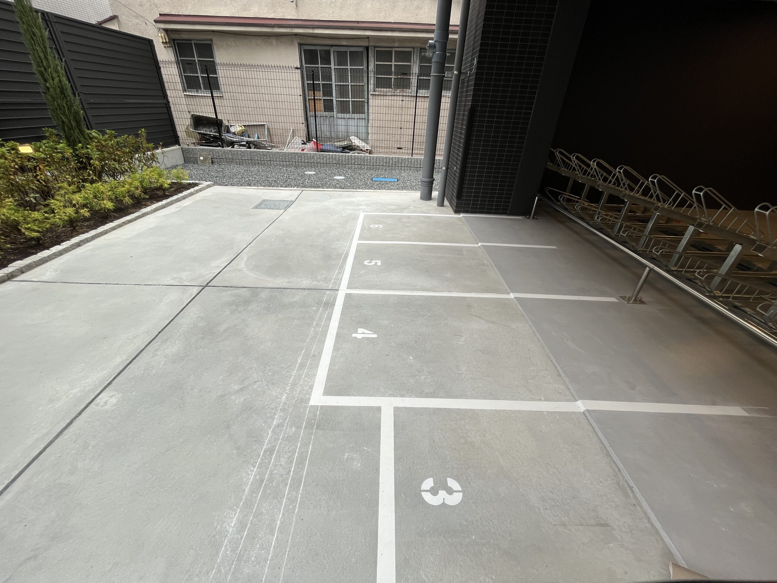 バイク置き場